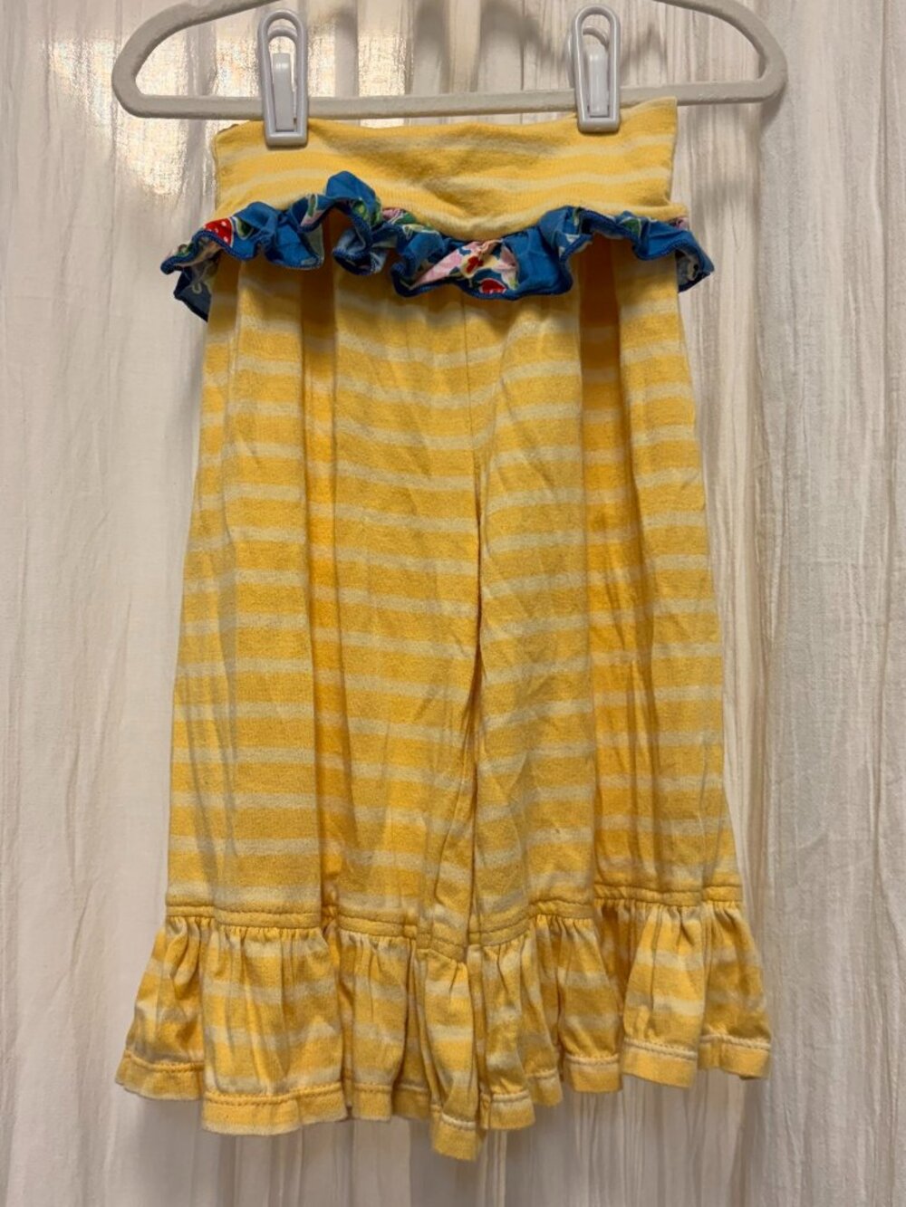 Persnickety Yellow Ruffle Pants size 12-18 Months